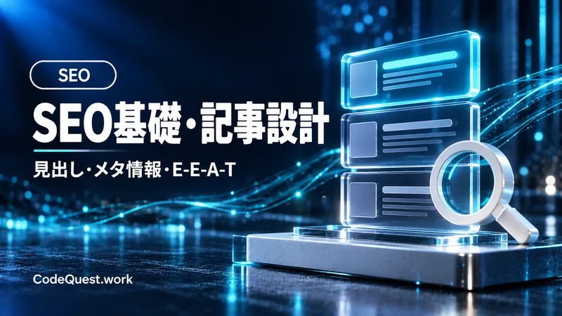 SEO基礎・記事設計