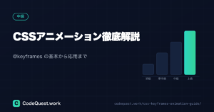 CSSアニメーション徹底解説｜@keyframes の基本から応用まで