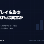 ディスプレイ広告の直帰率80%は異常か。業界平均と比べても判定できない理由