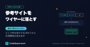 Webデザインの参考サイト|探し方と自分の案に落とす手順