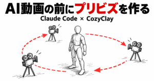 AI動画の前にプリビズを作る|Claude CodeでCozyClayを動かす