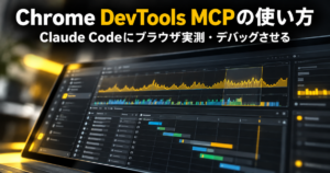 Chrome DevTools MCPの使い方｜Claude Codeにブラウザ実測・デバッグさせる方法