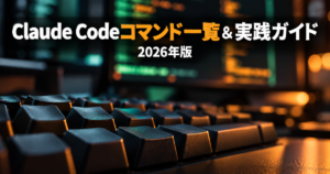 Claude Codeコマンド一覧＆実践ガイド【2026年版】