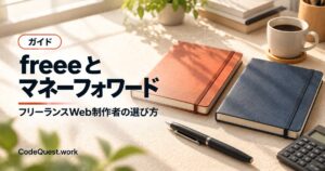 freeeとマネーフォワードの比較｜フリーランスWeb制作者の選び方