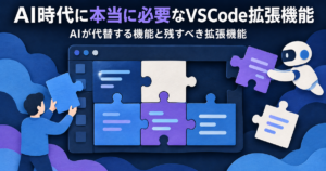 AI時代に本当に必要なVSCode拡張機能｜AIが代替する機能と残すべき拡張機能